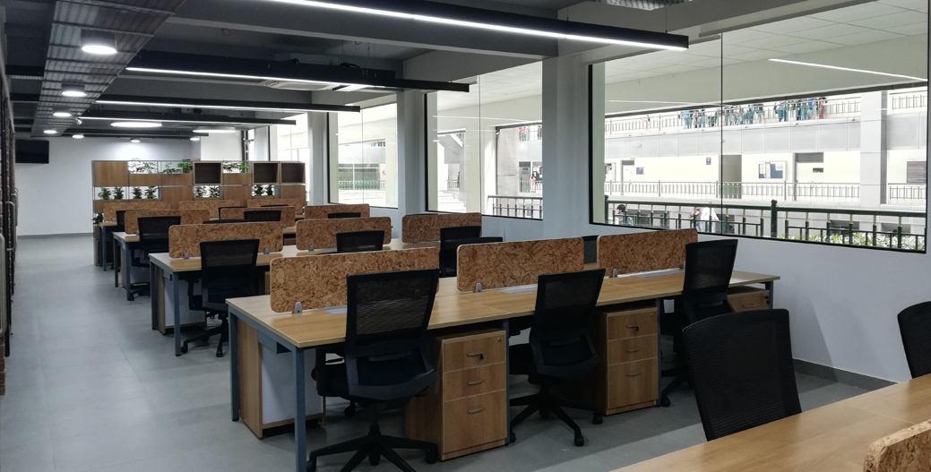 Co-working space & Private Cabins