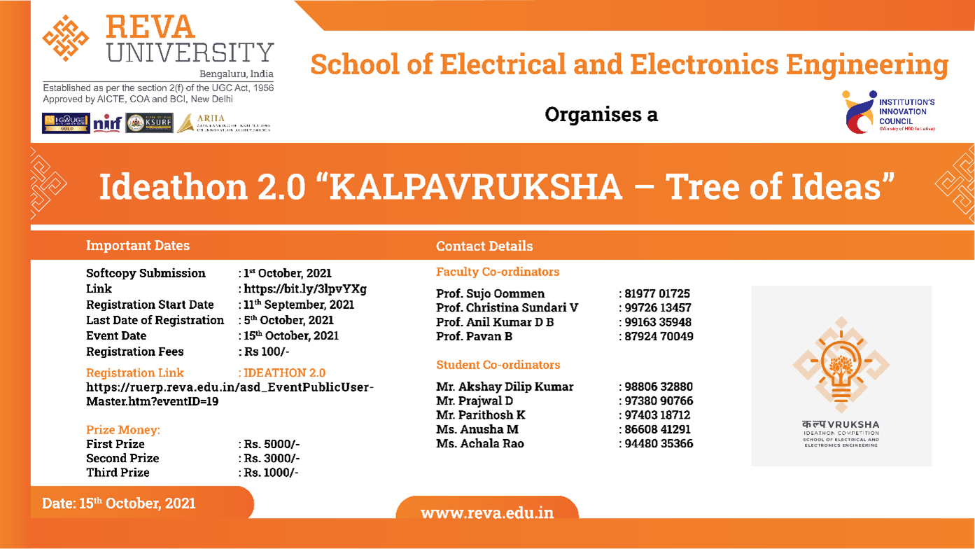 Ideathon 2.0 Kalpavruksha (Tree of Ideas)