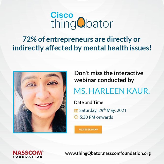 Webinar on Entrepreneurship and emotional wellness