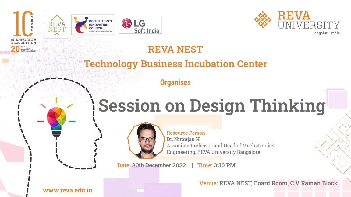 Technology Business Incubation Center Organizes Session on Design Thinking